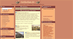 Desktop Screenshot of antikefan.de